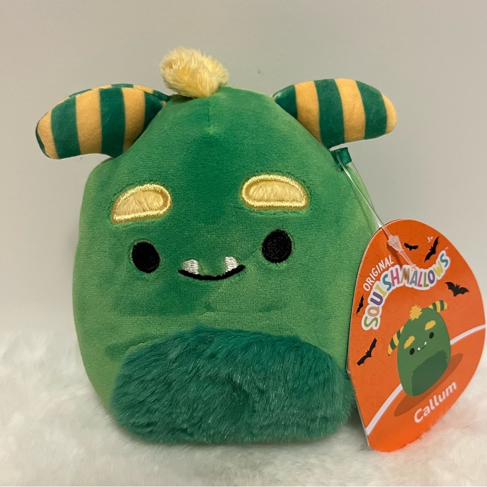 Squishmallow Callum Monster 👹, Halloween 🎃👻, 4.5” New
